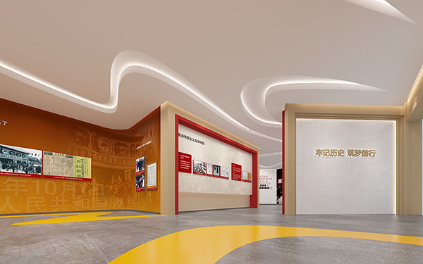 VR黨建虛擬展廳_紅色愛(ài)國(guó)黨建3D云展廳模板