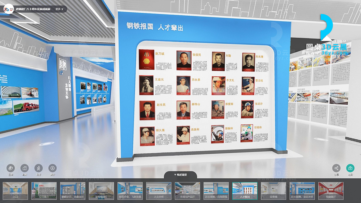 3D云展廳用戶畫(huà)像