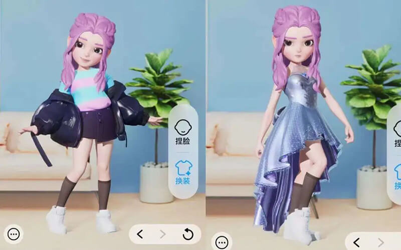 元宇宙社交時代，華麗歸來的超級QQ秀重構(gòu)3D虛擬云展社交場景