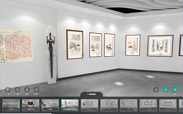 線上畫展藝術(shù)家如何利用VR虛擬展館展示作品？