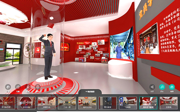 虛擬角色在黨建VR展廳教育中如何增強歸屬感？